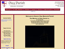 Tablet Screenshot of oteyparish.org